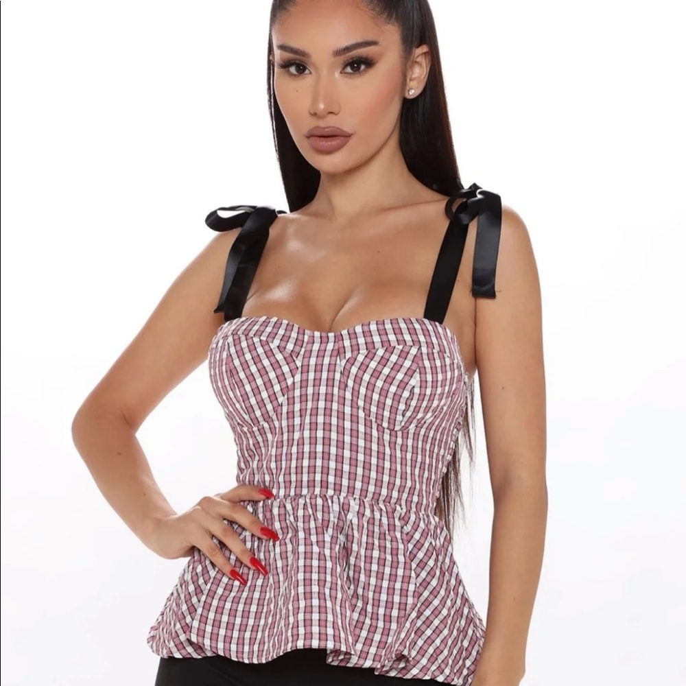 Fashion Nova corset top